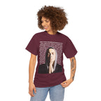 "Headlights" lyrics – Rap Icon Graphic T-Shirt with Lyrics Background