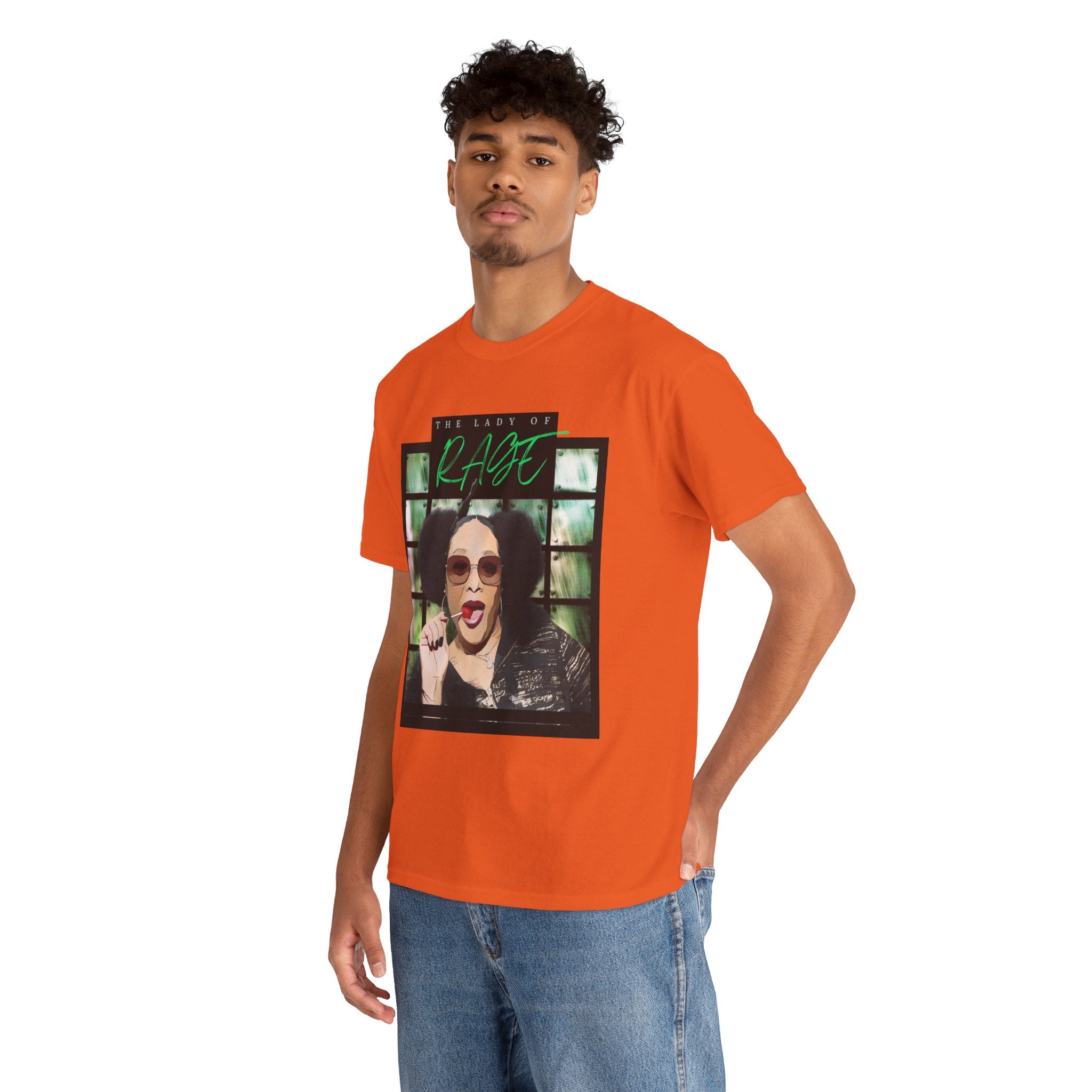 The Lady of Rage - Retro Catroon Graphic Album Cover Tee
