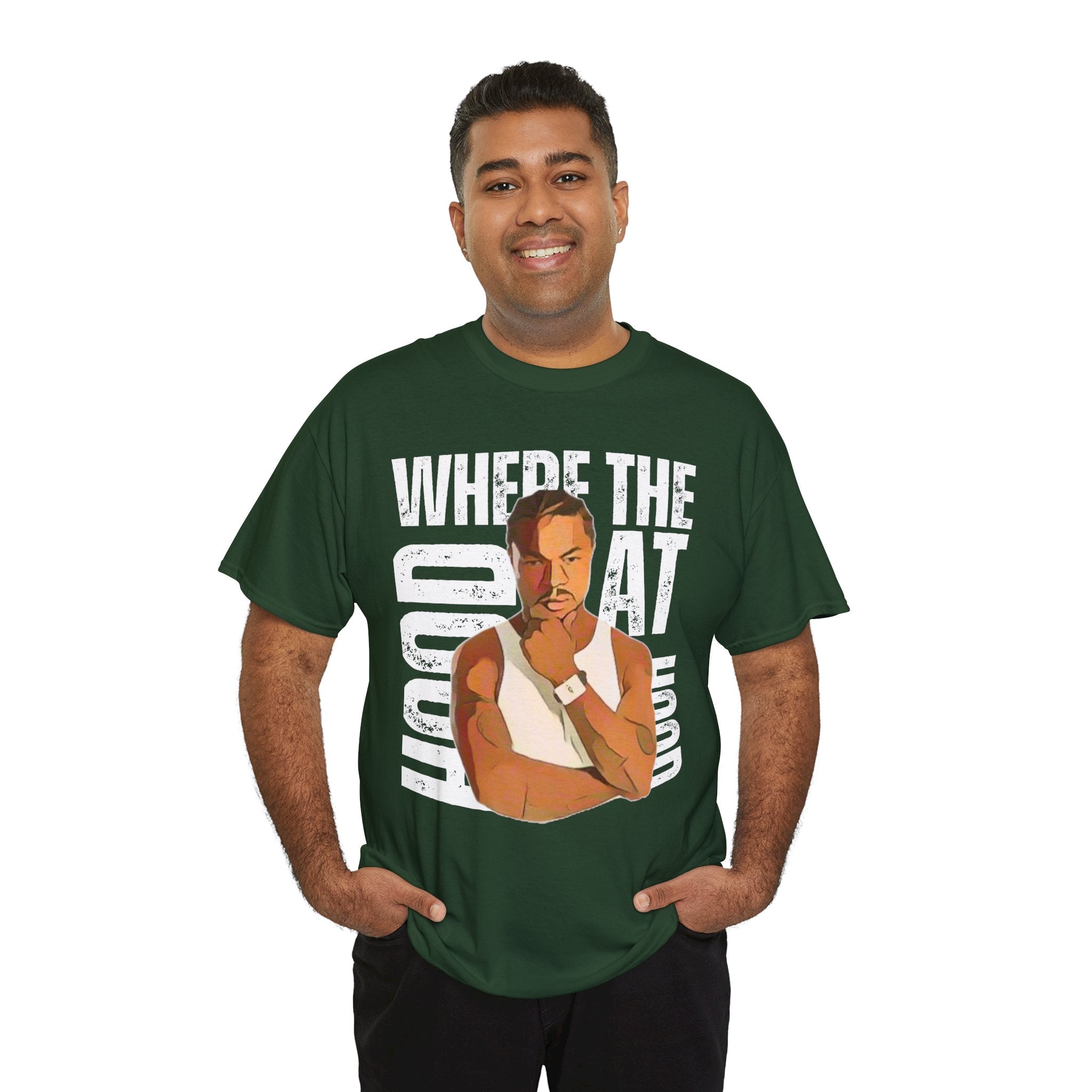Xzibit T-Shirt — "Where The Hood At" Retro Rap Tribute Tee