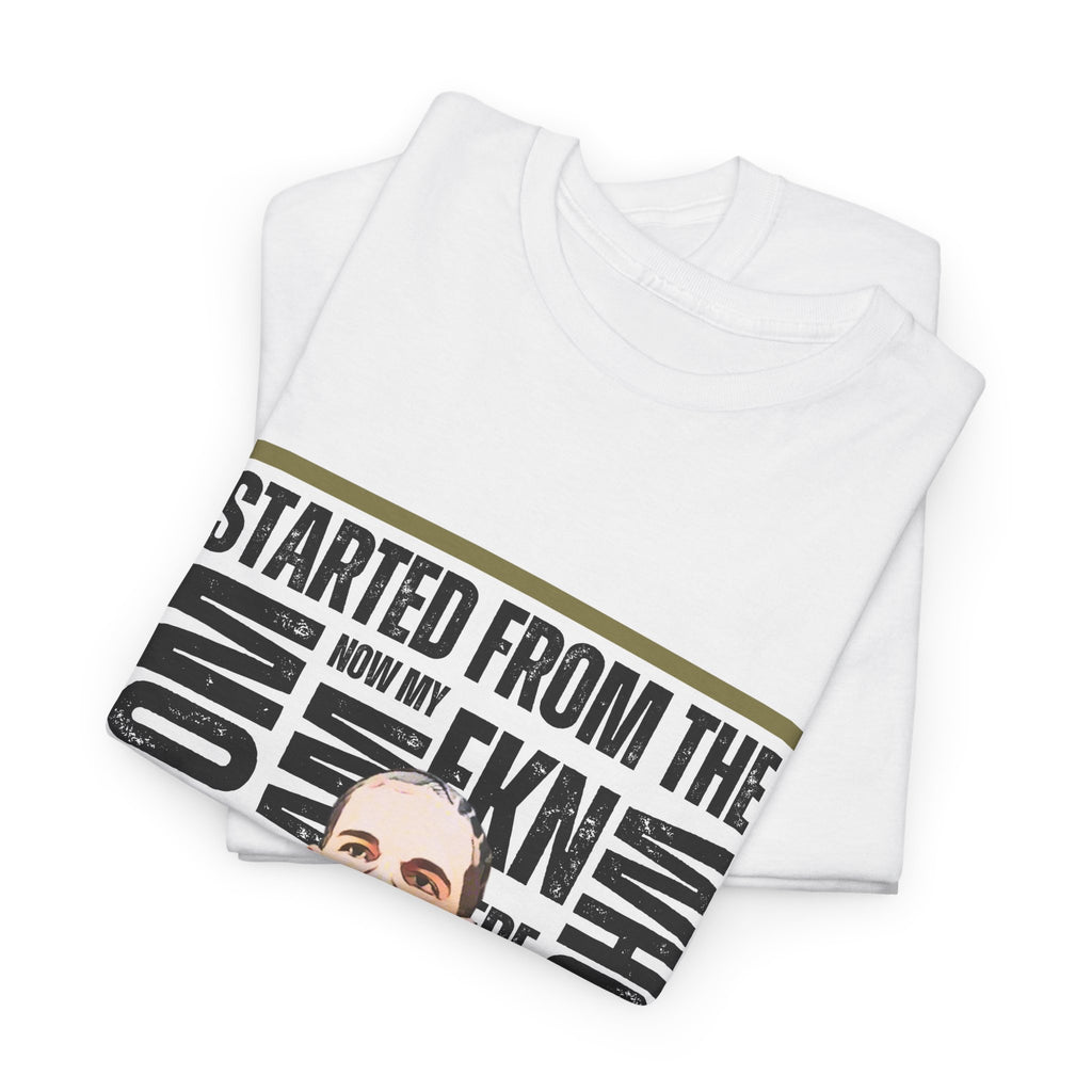 Drake "Started From The Bottom" Graphic Cartoon Tee