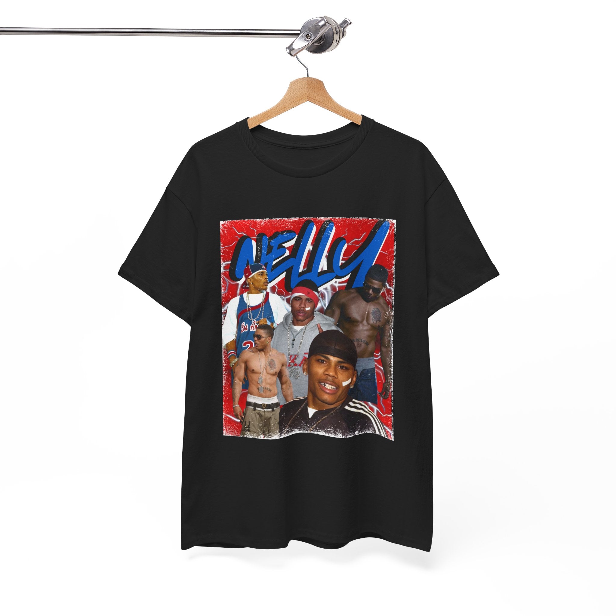 Nelly Graphic Tee — 'Nelly' Collage Streetwear T-Shirt