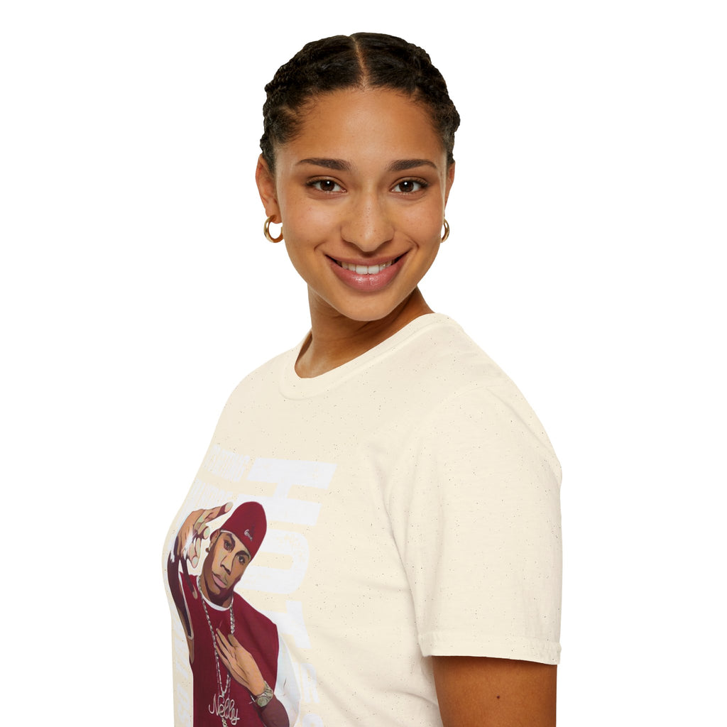 Nelly Hip-Hop Graphic T-Shirt – “It’s Getting Hot In Here” Rap Cartoon GraphicTee