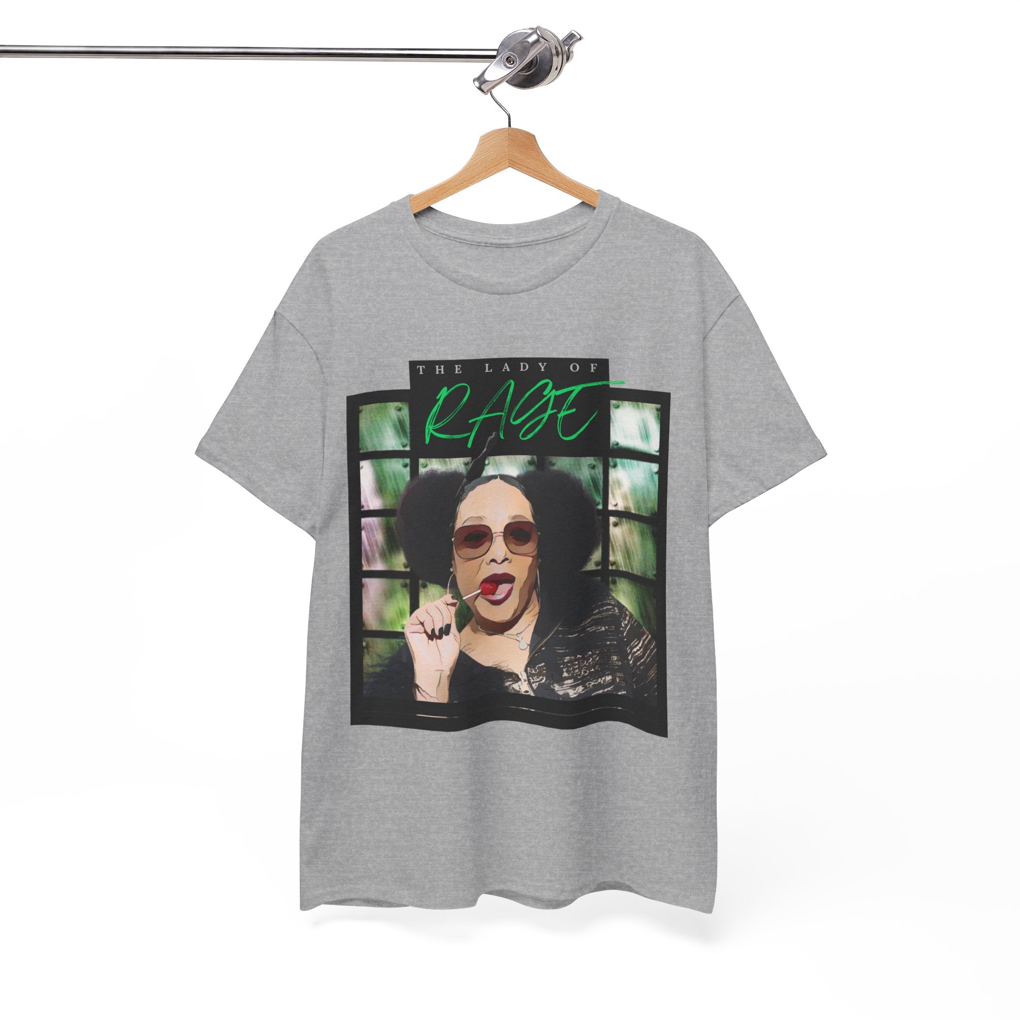 The Lady of Rage - Retro Catroon Graphic Album Cover Tee