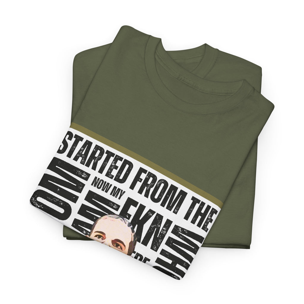 Drake "Started From The Bottom" Graphic Cartoon Tee