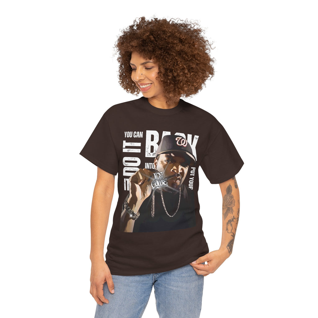 Ice Graphic Tee — "You Can Do It, Put Your Back Into It" Streetwear