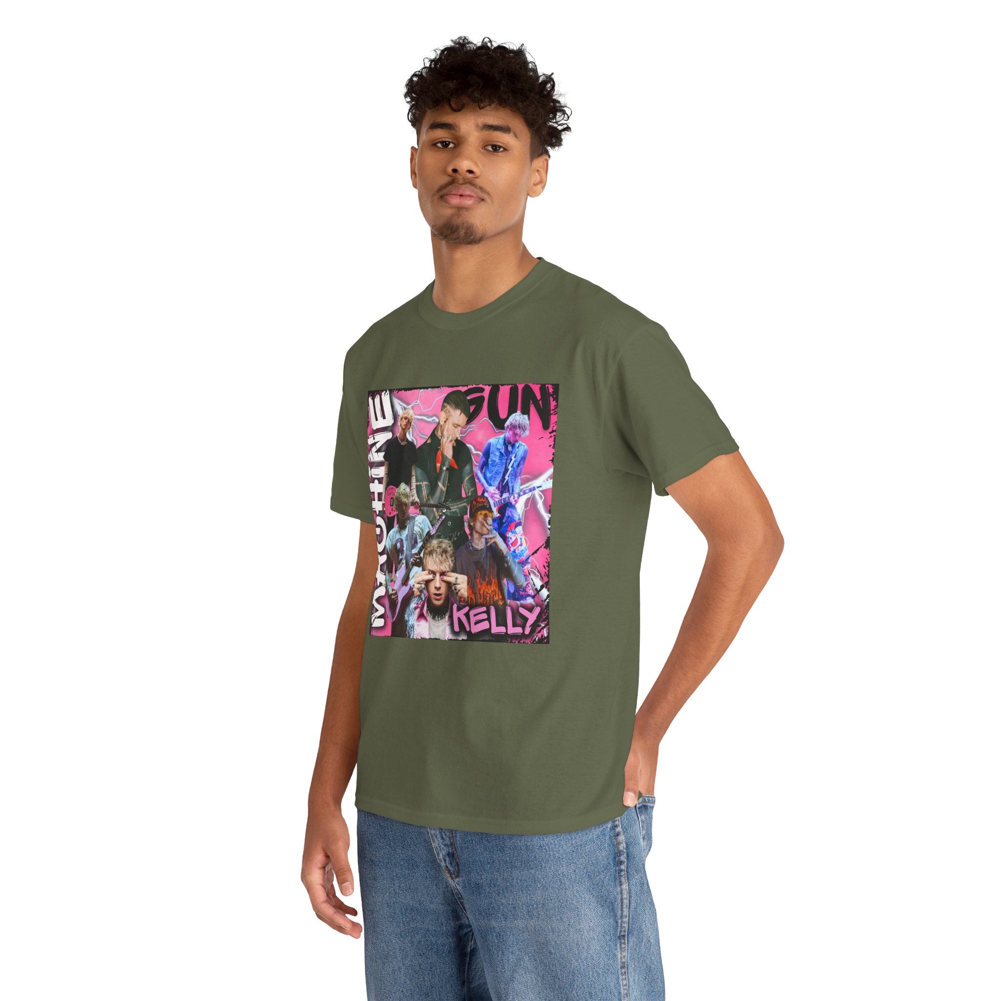 MGK  - 'Machine Gun' Kelly - Retro Collage Graphic Tee