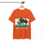 Em, Dre, Snoop, 50 - Unisex Heavy Cotton Tee - "Aftermath" Walk of Fame Graphic Tee