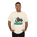 Em, Dre, Snoop, 50 - Unisex Heavy Cotton Tee - "Aftermath" Walk of Fame Graphic Tee