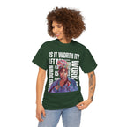 Missy Elliot Graphic Tee — “Is It Worth It? Let me Work It”