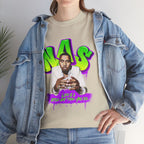 Nas Graphic Tee — Retro Graffiti Hip-Hop Tribute Shirt - Lifes a B*