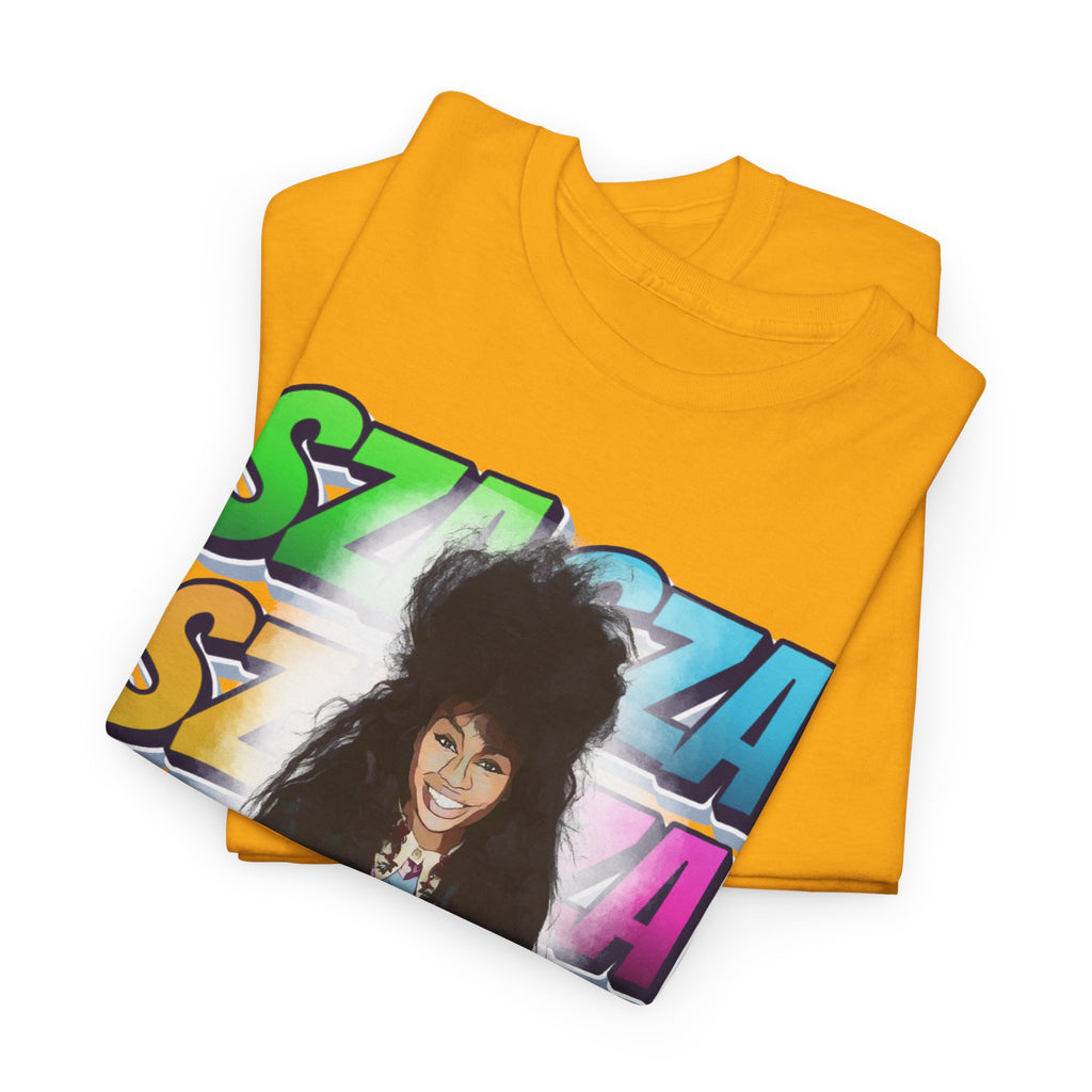 Sza Portrait Graphic Tee — Colorful Retro SZA Fan Shirt