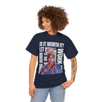 Missy Elliot Graphic Tee — “Is It Worth It? Let me Work It”