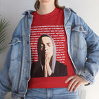 "Headlights" lyrics – Rap Icon Graphic T-Shirt with Lyrics Background