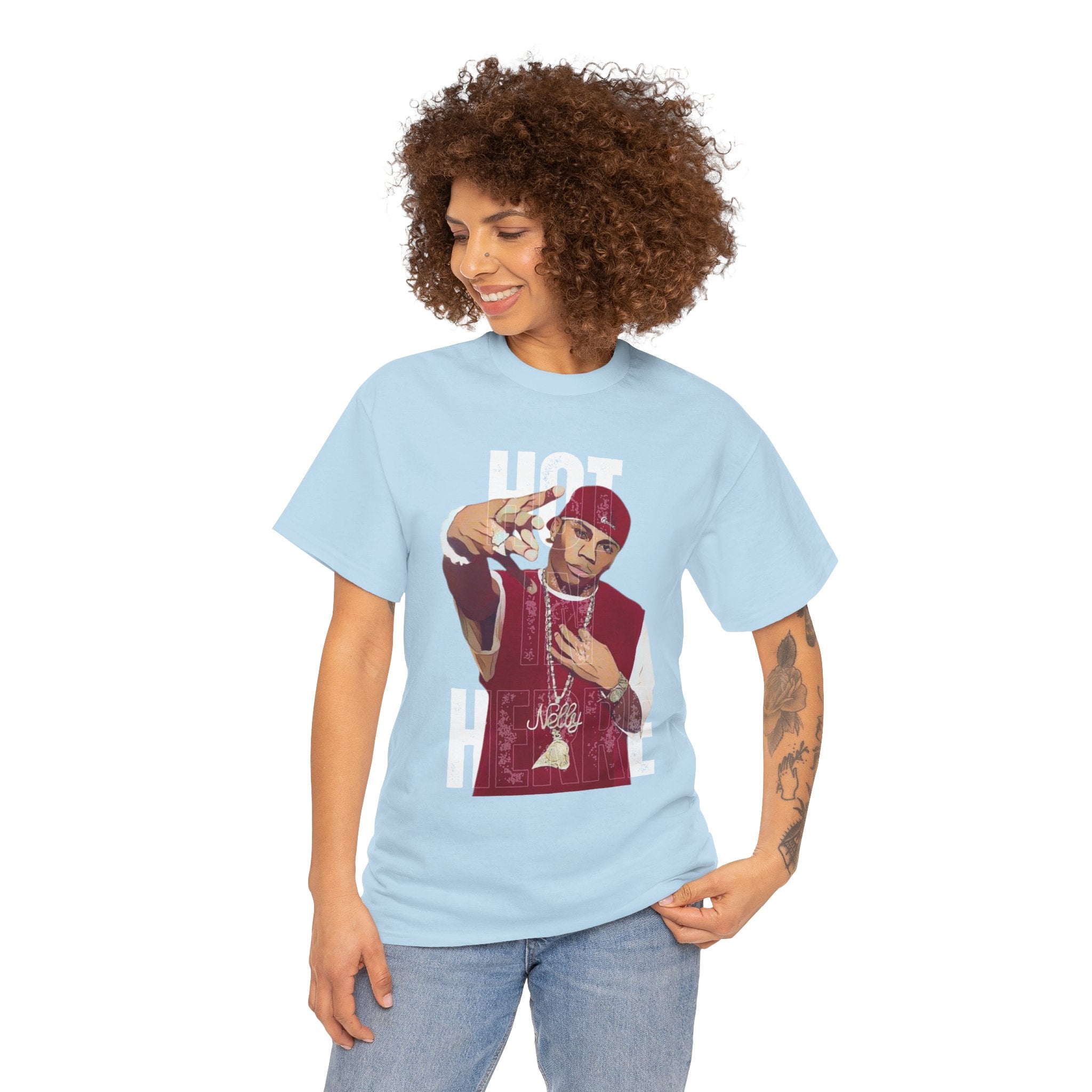 Nelly - Hot in Herre — Retro Rap Graphic T-Shirt