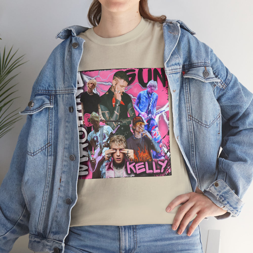 MGK  - 'Machine Gun' Kelly - Retro Collage Graphic Tee