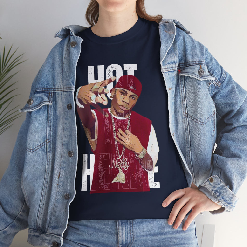 Nelly - Hot in Herre — Retro Rap Graphic T-Shirt