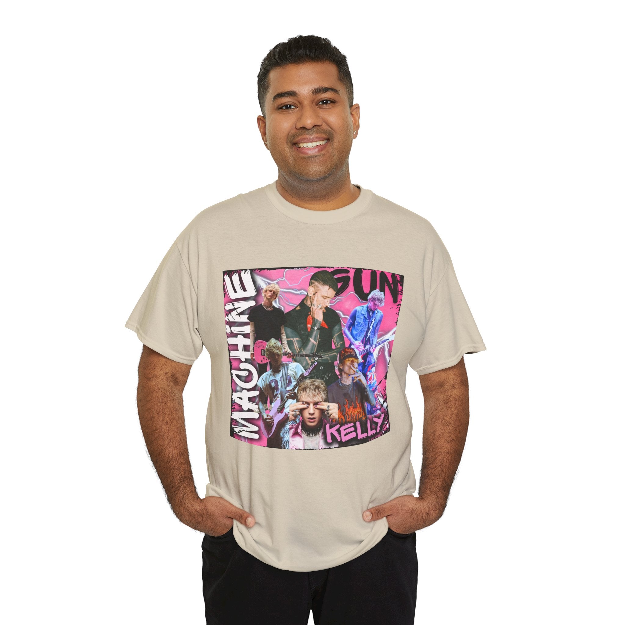MGK  - 'Machine Gun' Kelly - Retro Collage Graphic Tee