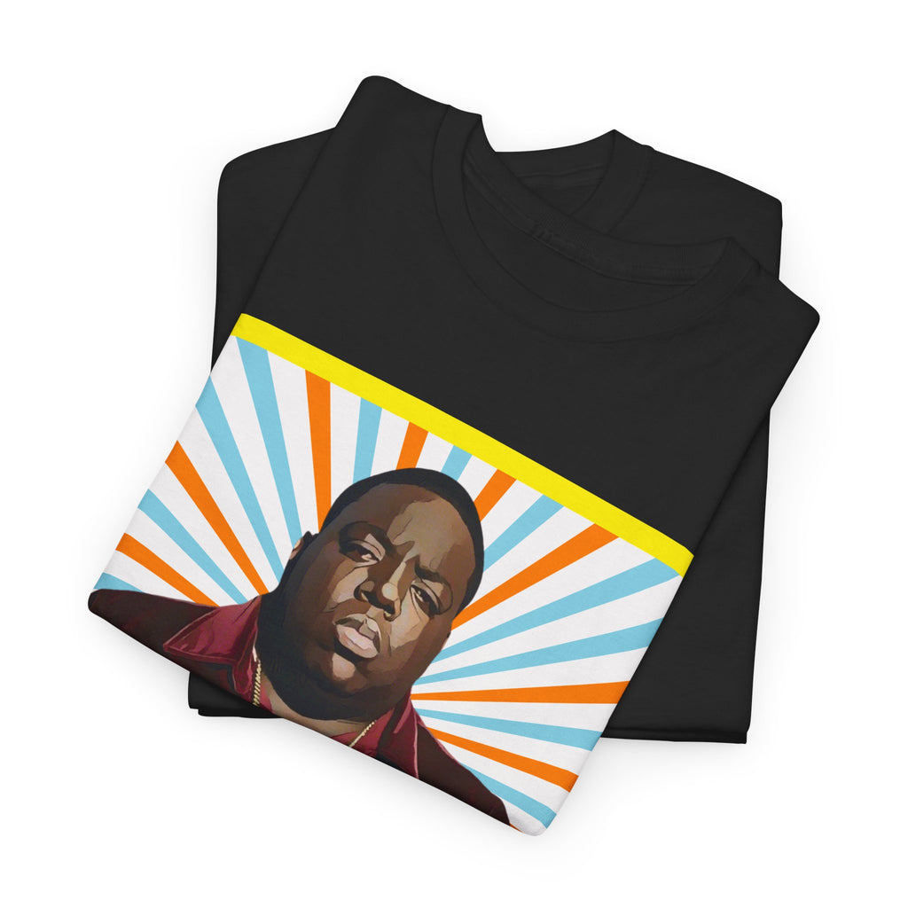 Graphic Tee — "Big Poppa" Retro Portrait T-Shirt