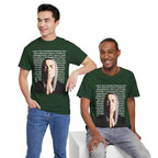 "Headlights" lyrics – Rap Icon Graphic T-Shirt with Lyrics Background