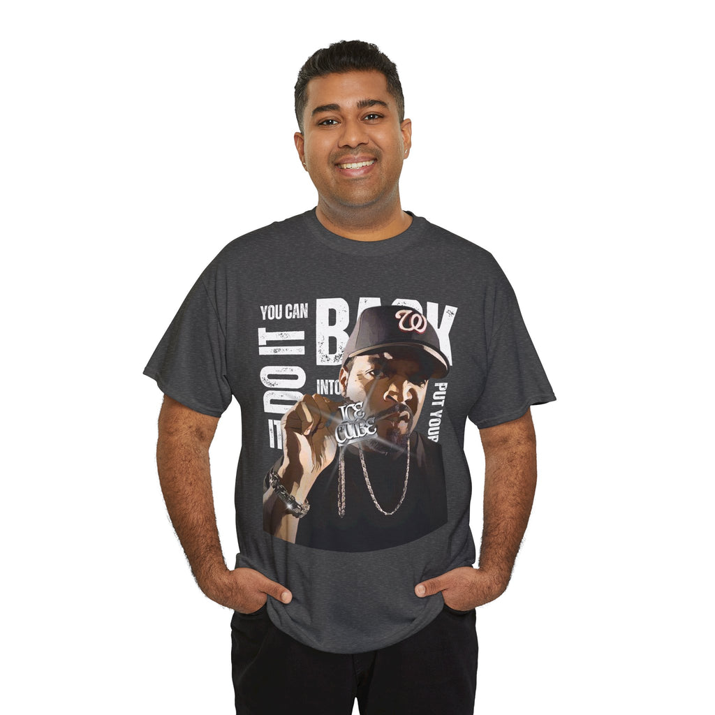 Ice Graphic Tee — "You Can Do It, Put Your Back Into It" Streetwear