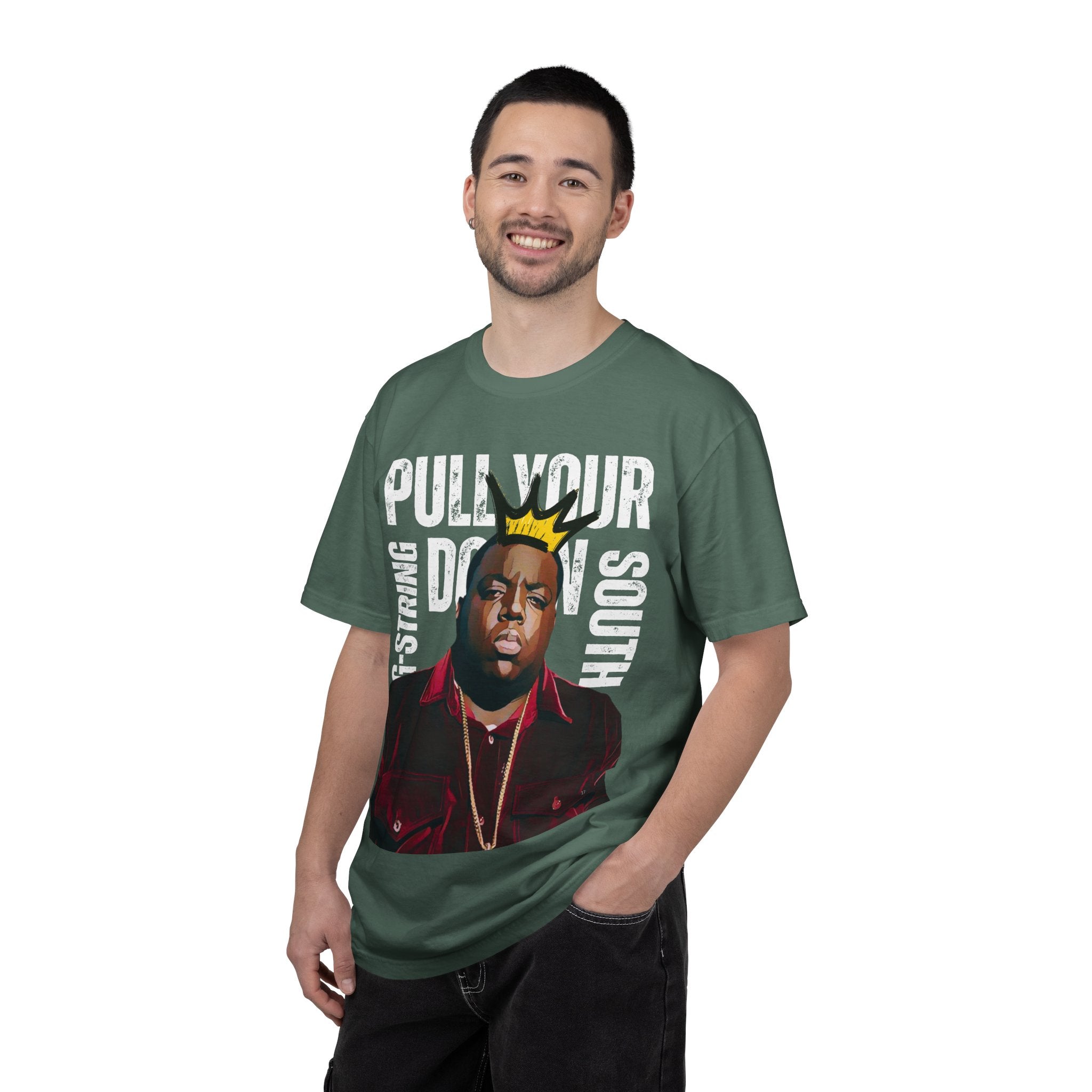 Biggie Cartoon Graphic Design Tee