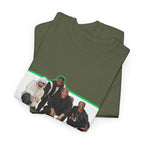 Em, Dre, Snoop, 50 - Unisex Heavy Cotton Tee - "Aftermath" Walk of Fame Graphic Tee