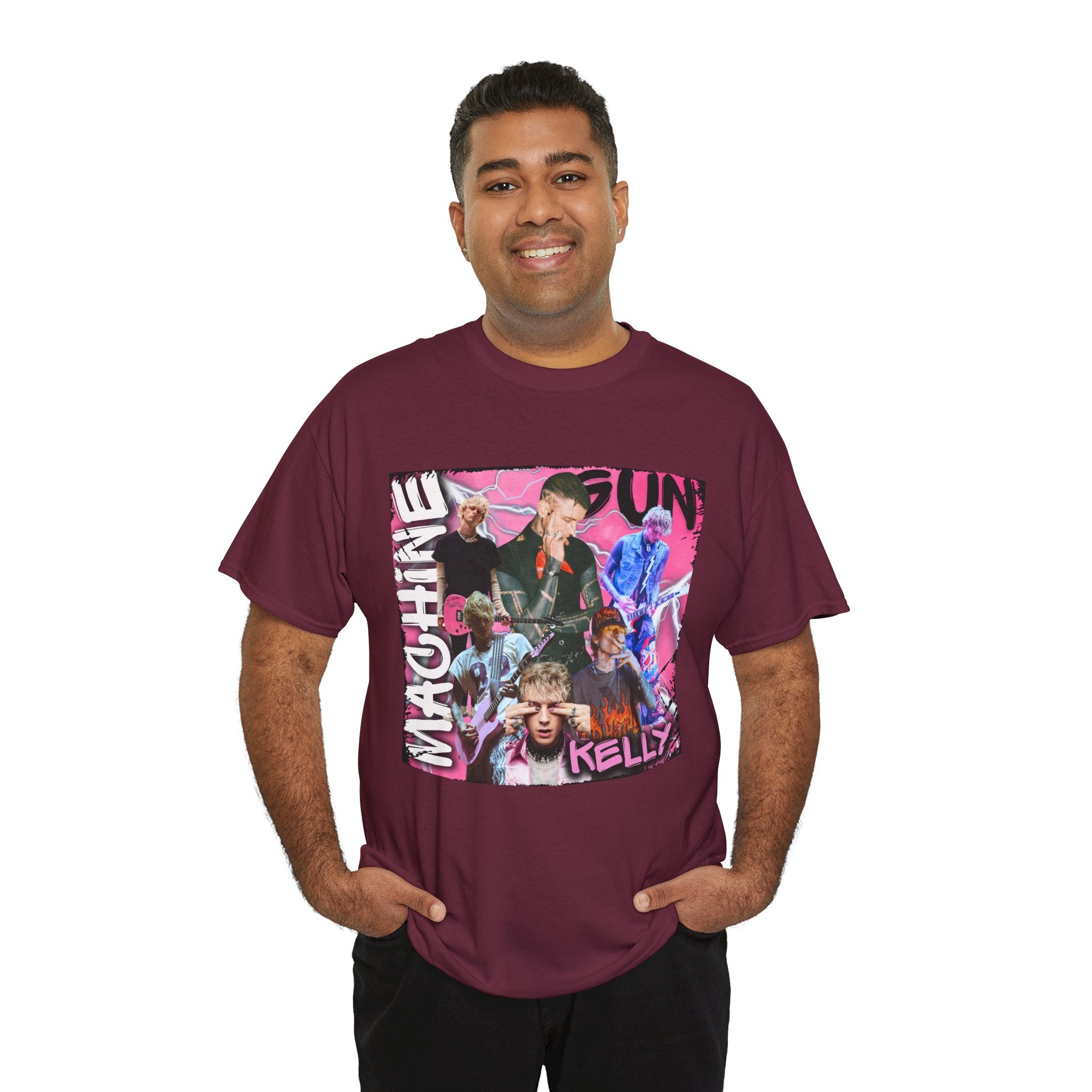 MGK  - 'Machine Gun' Kelly - Retro Collage Graphic Tee