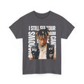 Juice WRLD Cartoon Design Tee — "I Still See Your Shadows in my Room" Graphic Shirt