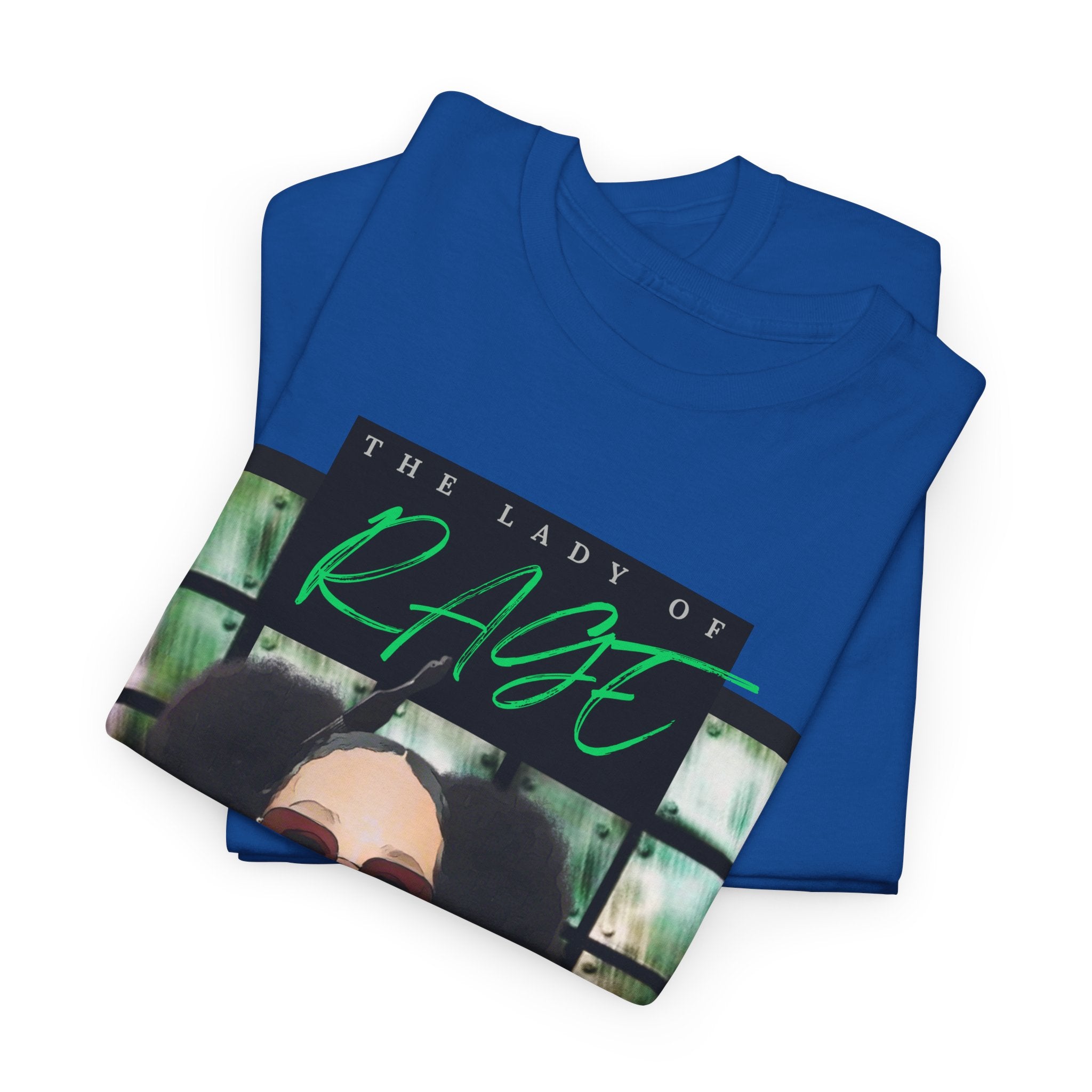 The Lady of Rage - Retro Catroon Graphic Album Cover Tee
