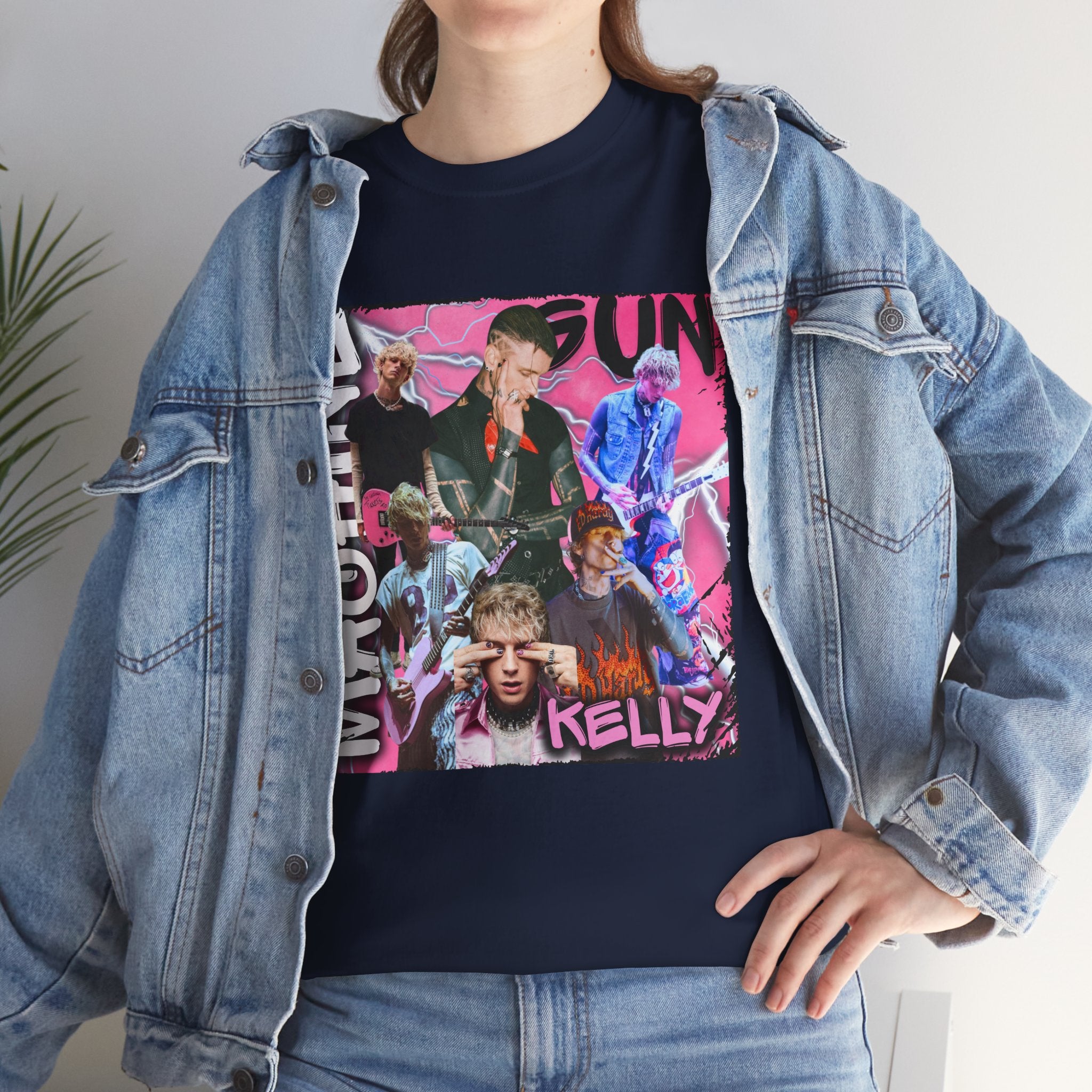 MGK  - 'Machine Gun' Kelly - Retro Collage Graphic Tee
