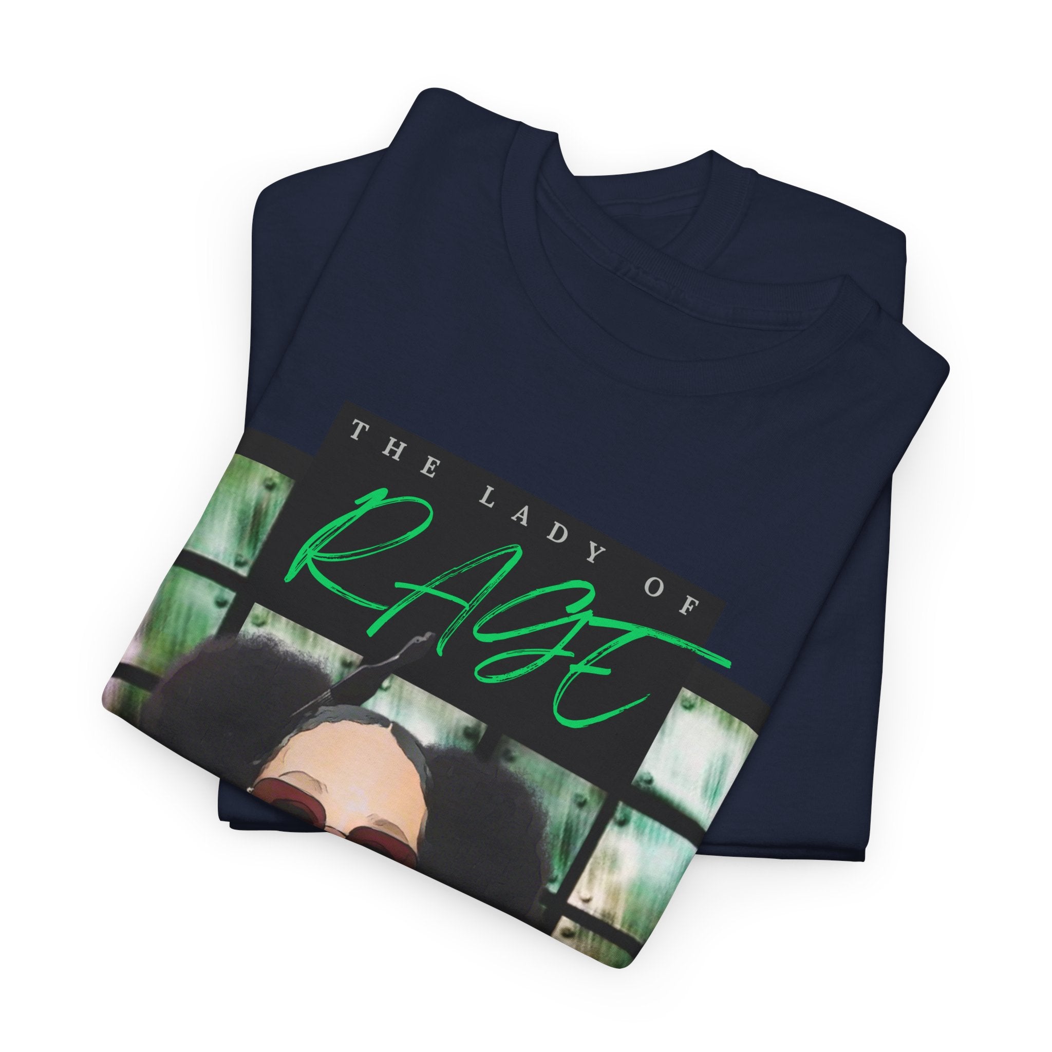 The Lady of Rage - Retro Catroon Graphic Album Cover Tee