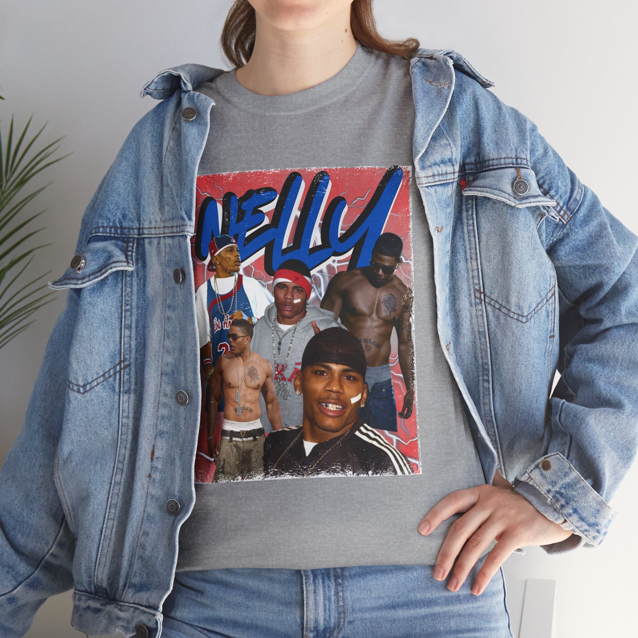 Nelly Graphic Tee — 'Nelly' Collage Streetwear T-Shirt