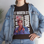 Missy Elliot Graphic Tee — “Is It Worth It? Let me Work It”