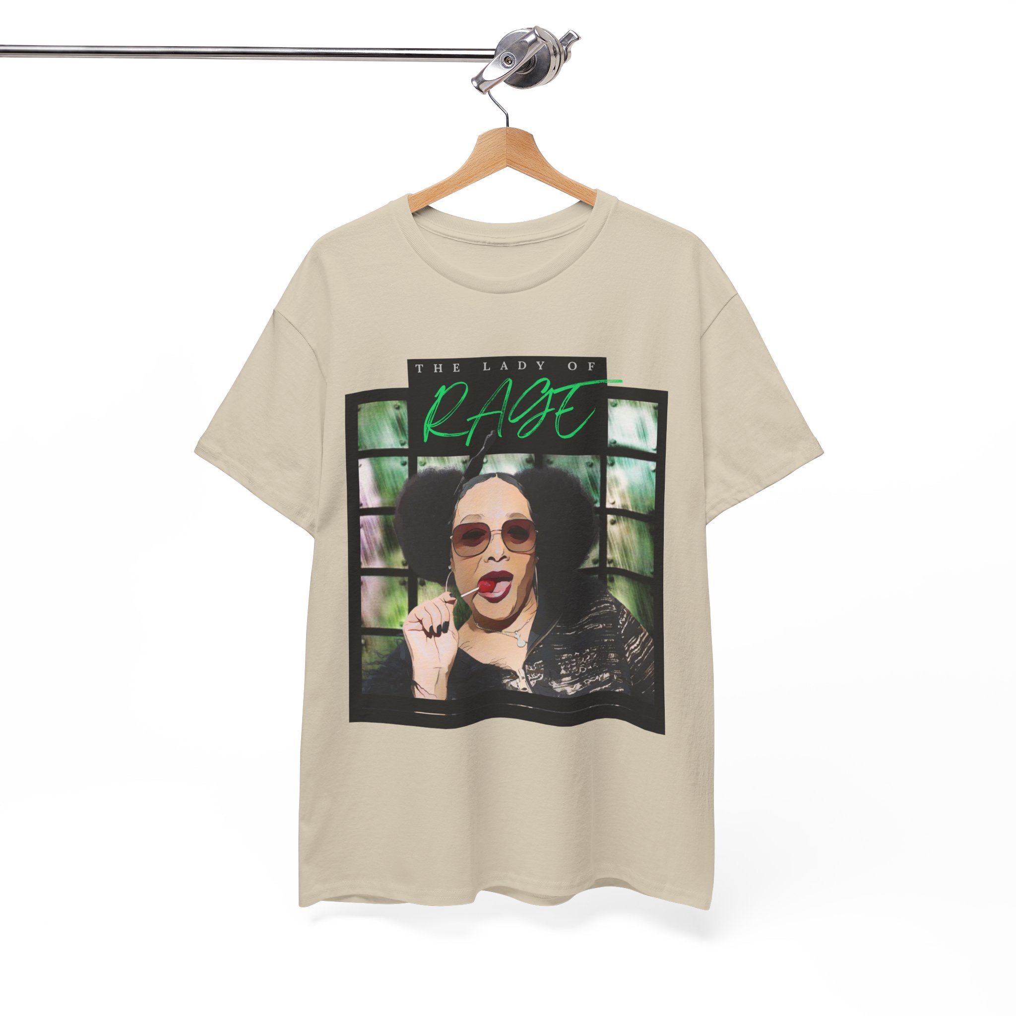 The Lady of Rage - Retro Catroon Graphic Album Cover Tee