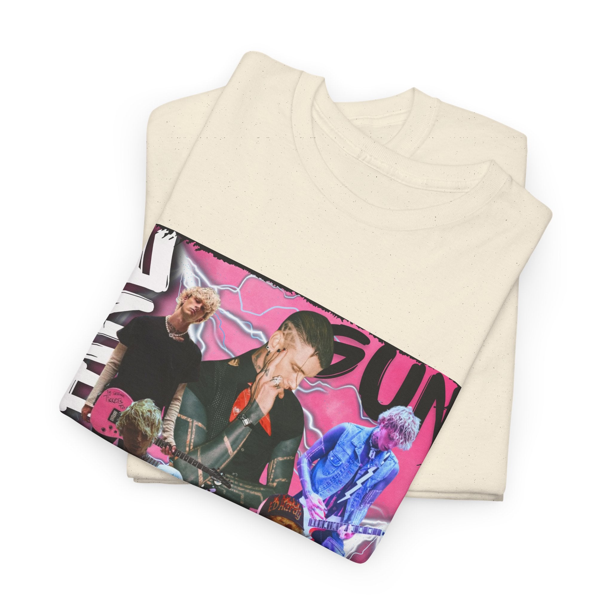 MGK  - 'Machine Gun' Kelly - Retro Collage Graphic Tee