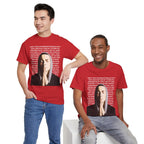 "Headlights" lyrics – Rap Icon Graphic T-Shirt with Lyrics Background