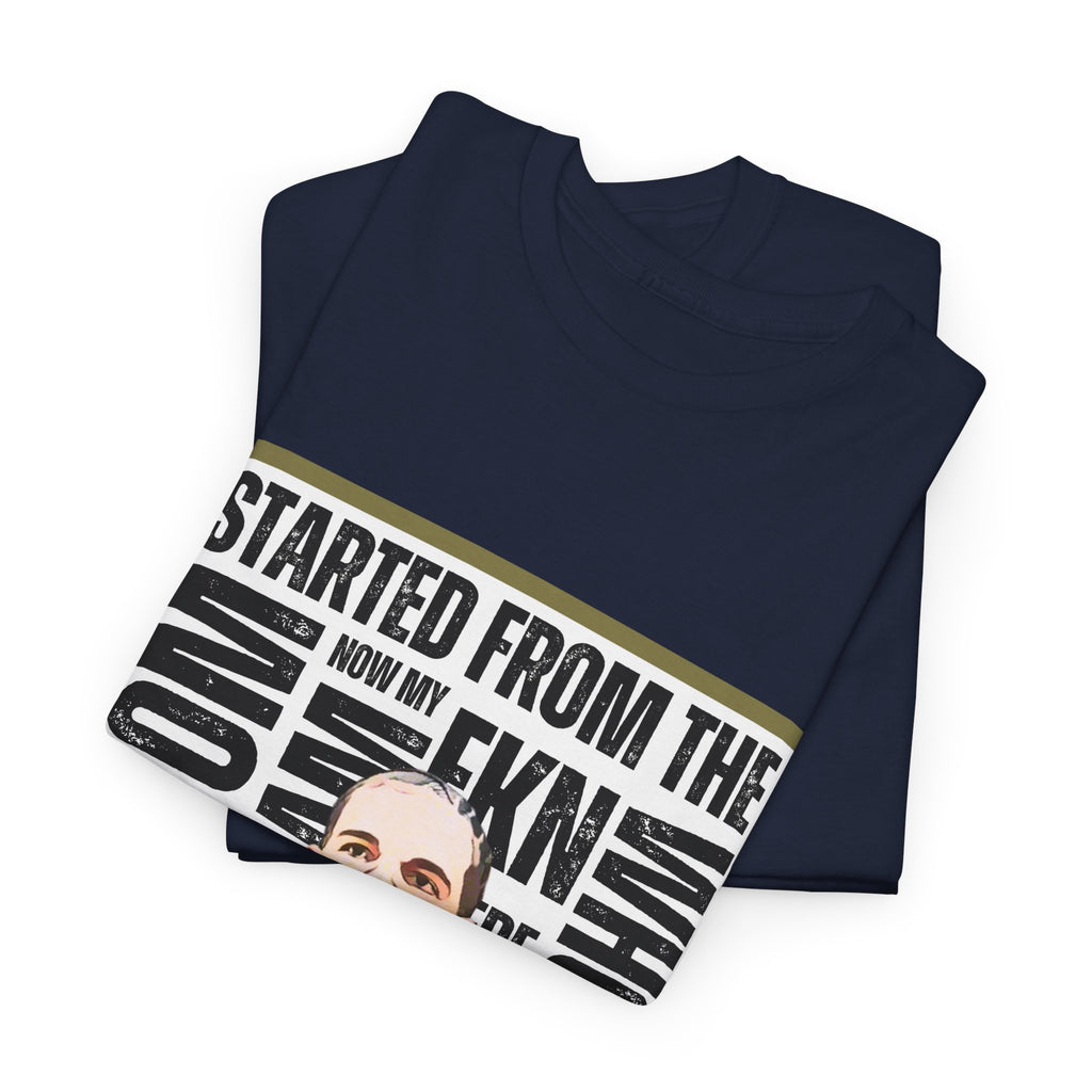 Drake "Started From The Bottom" Graphic Cartoon Tee