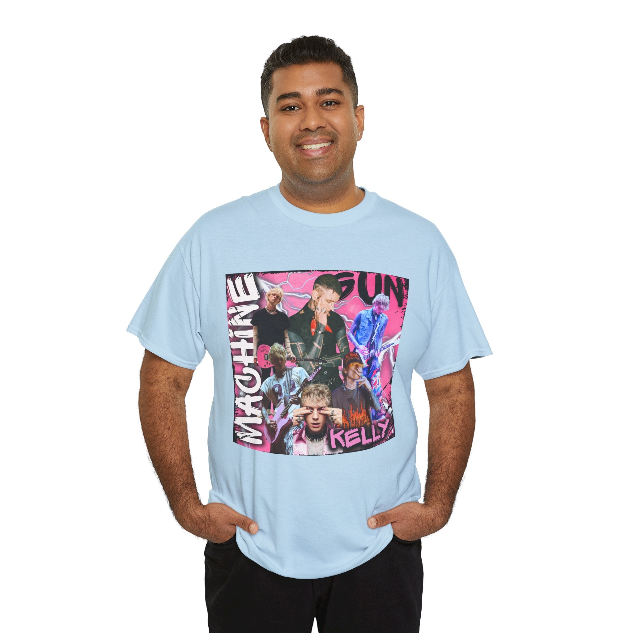 MGK  - 'Machine Gun' Kelly - Retro Collage Graphic Tee
