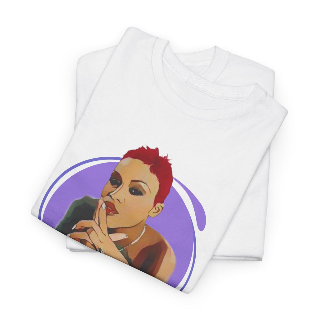 Eve T-Shirt — Gangsta Lovin' Graphic Cartoon Tee (Retro Rap Portrait)
