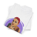 Eve T-Shirt — Gangsta Lovin' Graphic Cartoon Tee (Retro Rap Portrait)