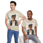 Juice WRLD Cartoon Design Tee — "I Still See Your Shadows in my Room" Graphic Shirt