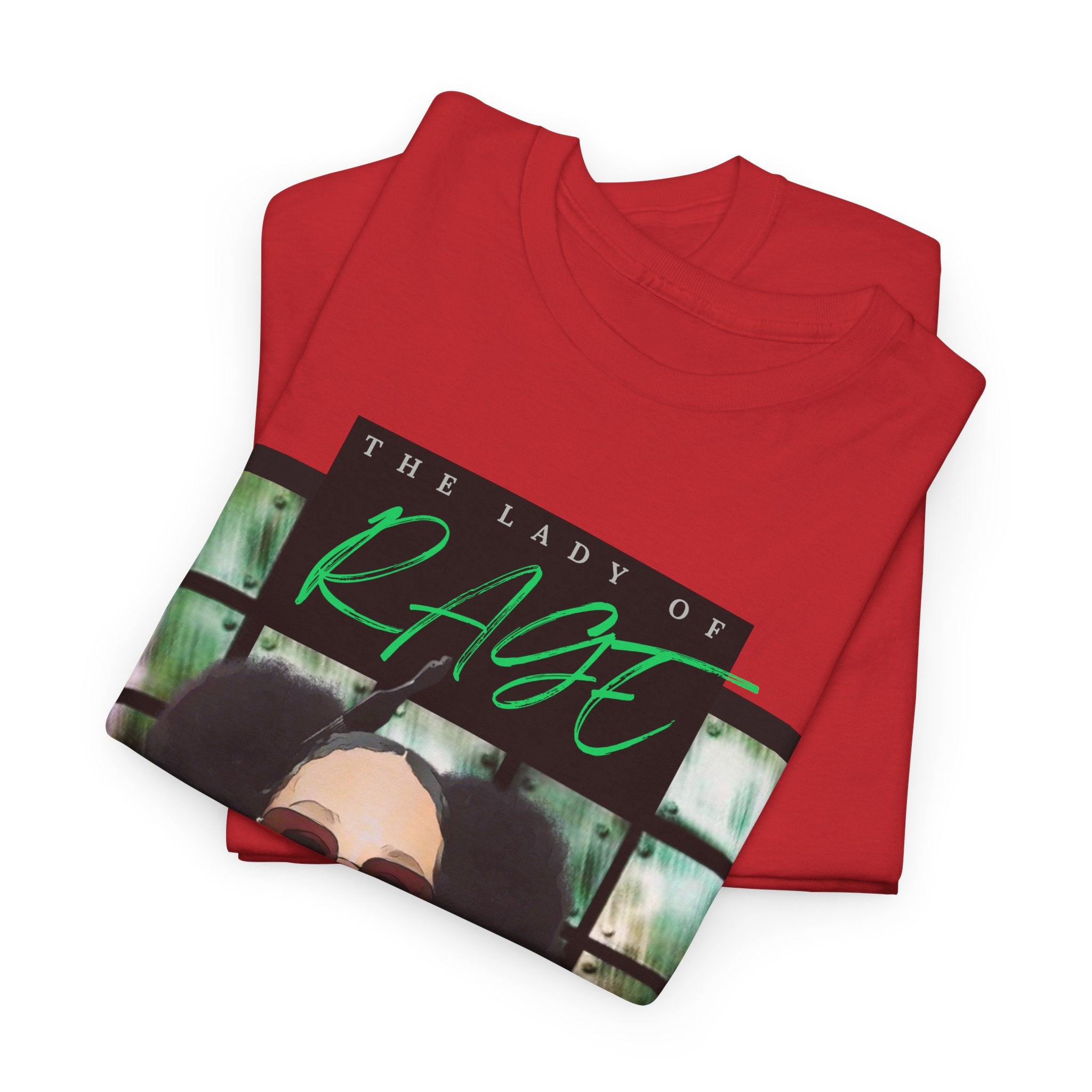 The Lady of Rage - Retro Catroon Graphic Album Cover Tee