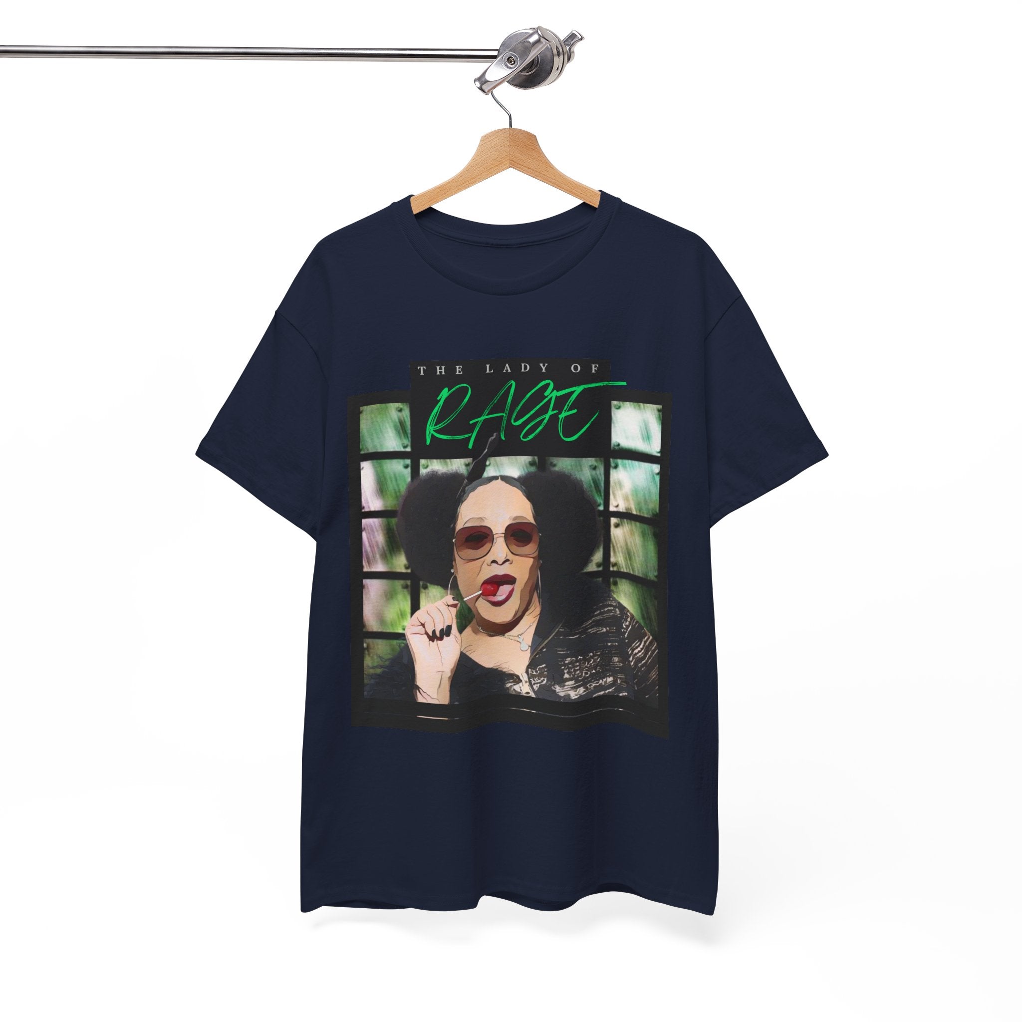 The Lady of Rage - Retro Catroon Graphic Album Cover Tee