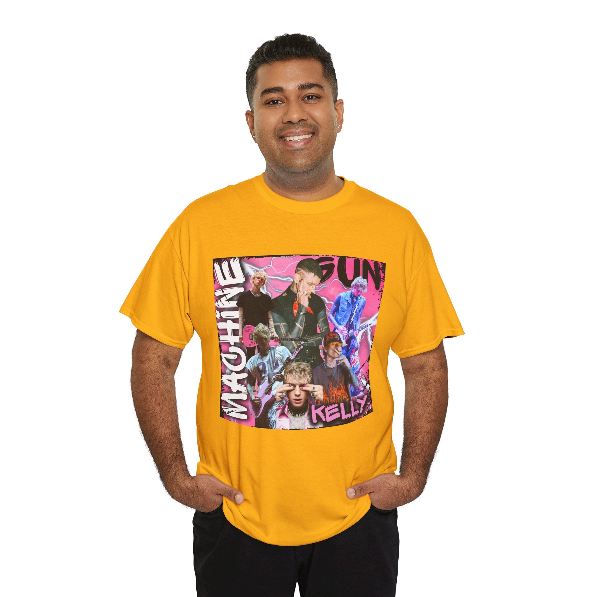 MGK  - 'Machine Gun' Kelly - Retro Collage Graphic Tee