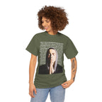 "Headlights" lyrics – Rap Icon Graphic T-Shirt with Lyrics Background