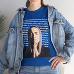 "Headlights" lyrics – Rap Icon Graphic T-Shirt with Lyrics Background