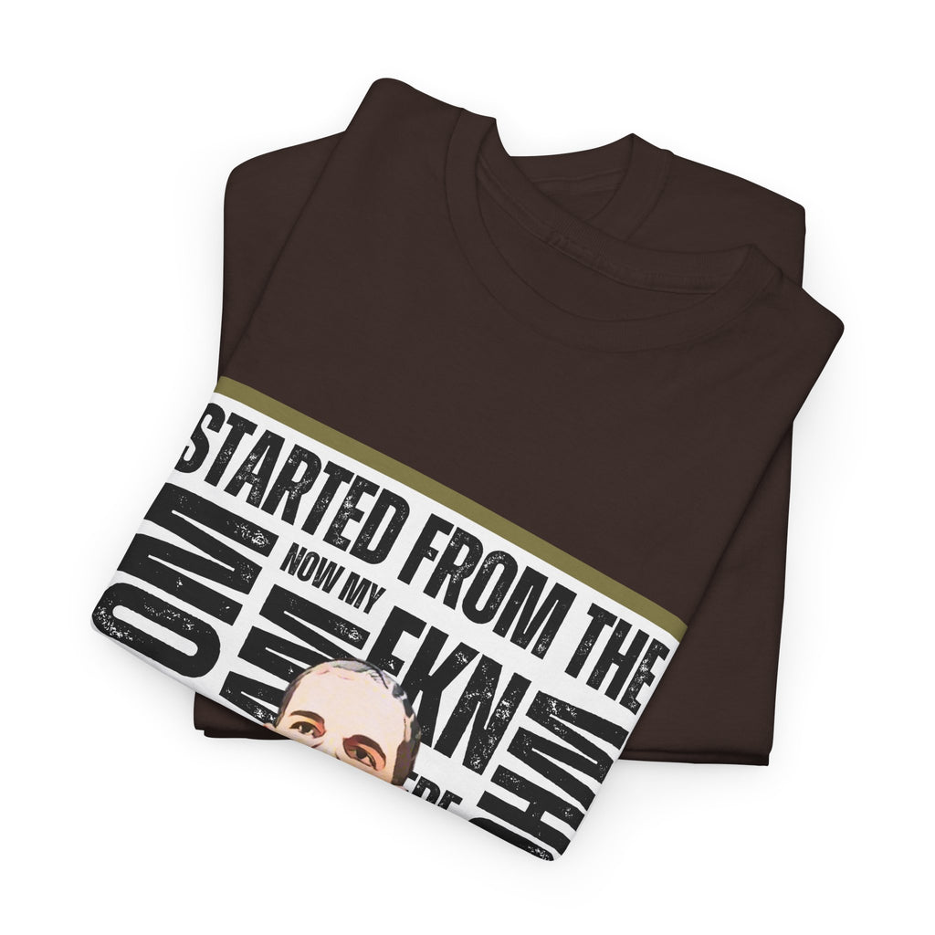 Drake "Started From The Bottom" Graphic Cartoon Tee
