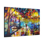 The Calm Storm - Original Colorful Canvas Print