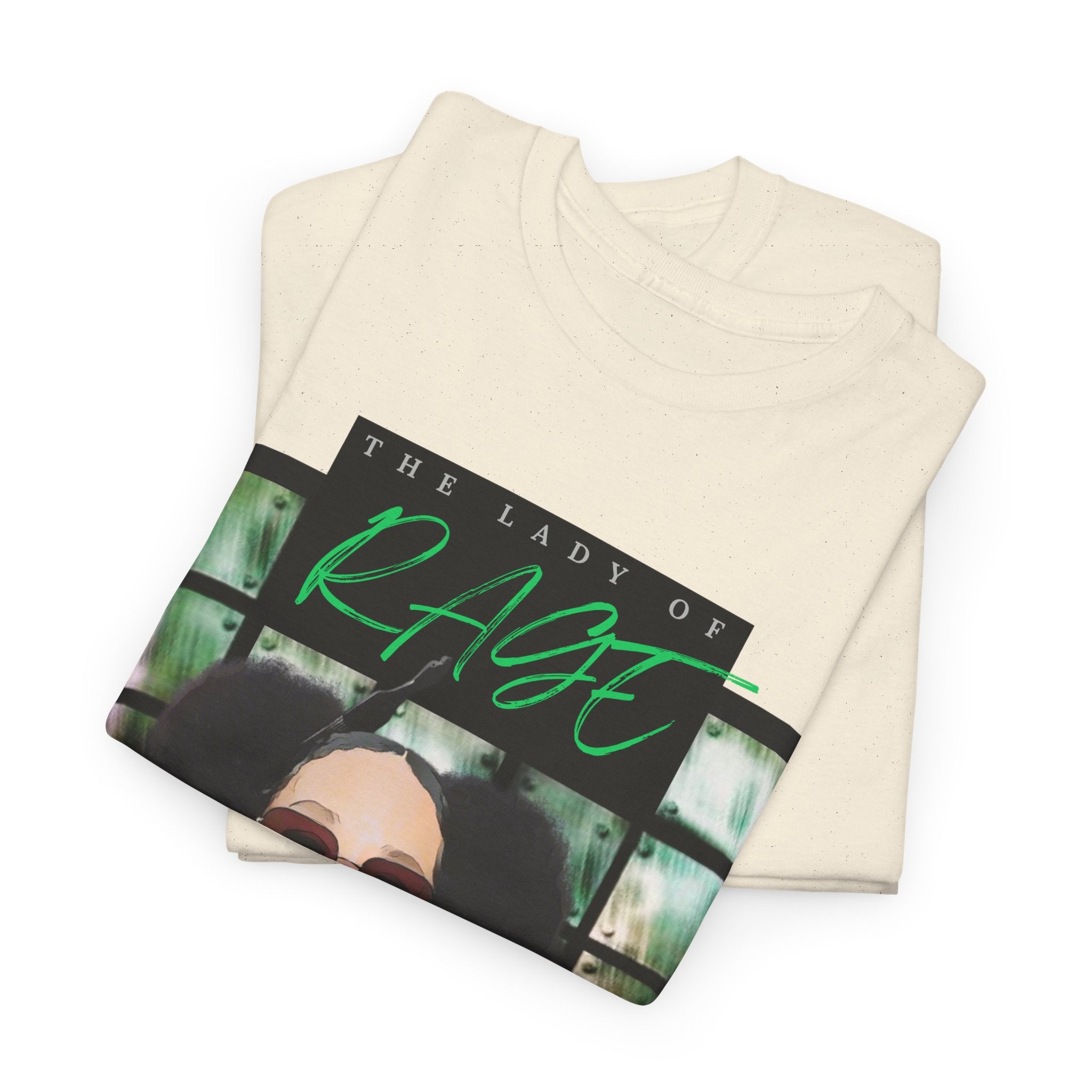 The Lady of Rage - Retro Catroon Graphic Album Cover Tee