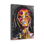 'Unbound' - Abstract Colorful Woman Portrait Canvas - Modern Expressionist Wall Art